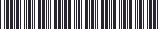 Weight of GM 10034022 Stripe