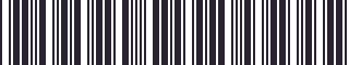 Weight of GM 22508311 Stripe