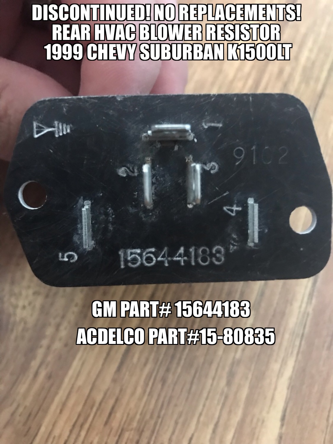 15644183, Resistor GM part