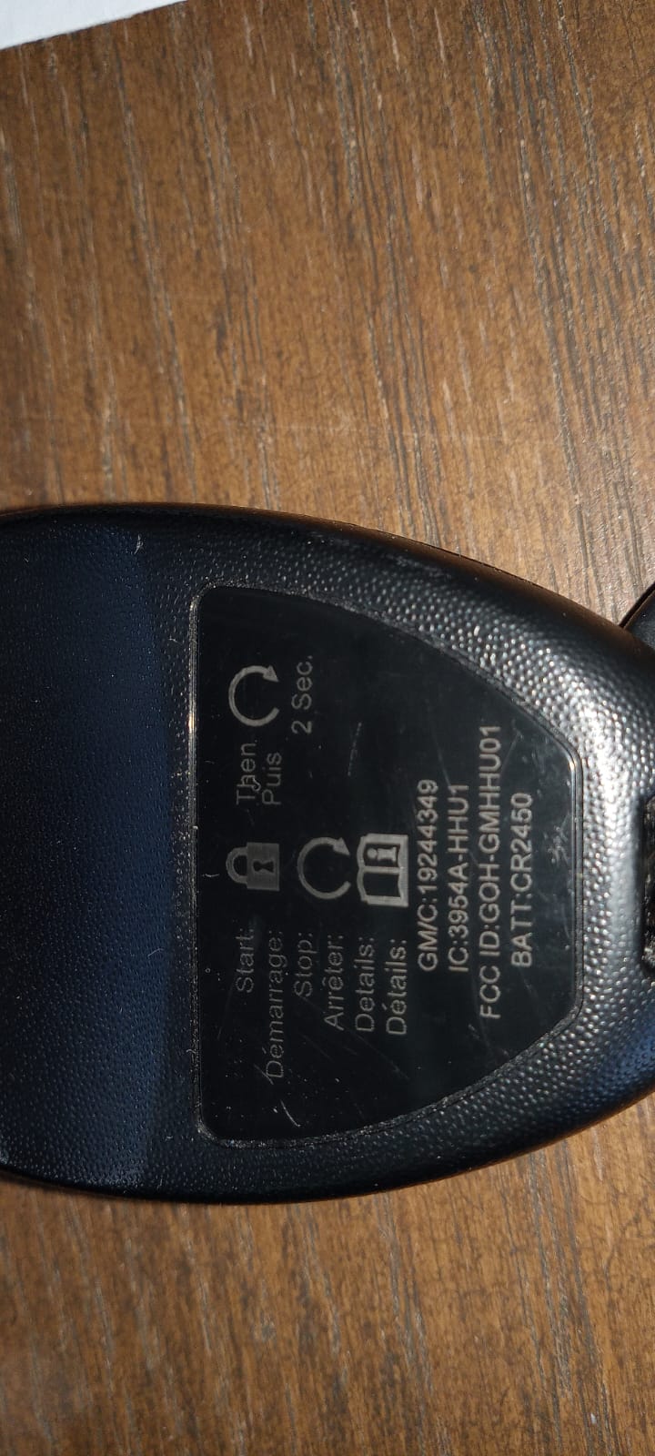 19244349, Transmitter GM part