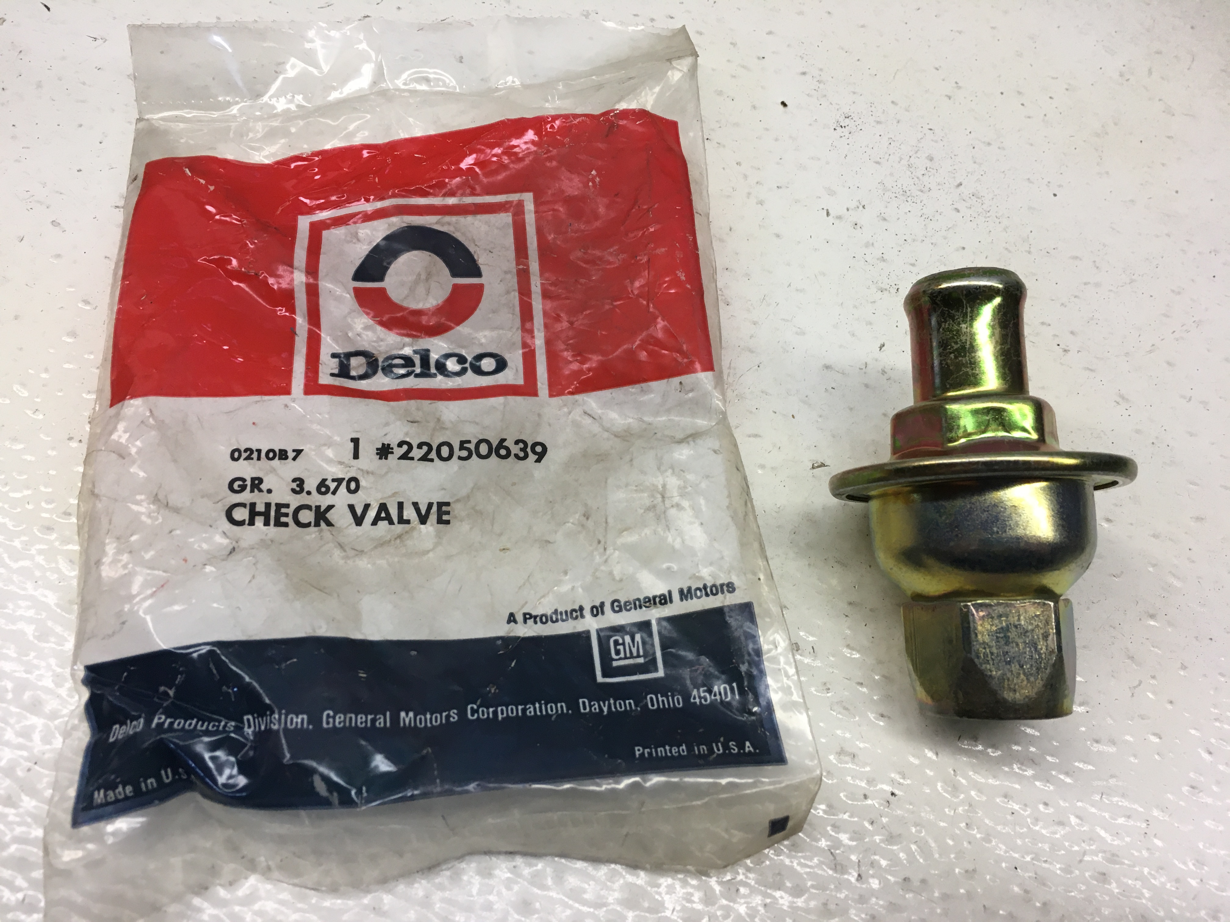 22050639, Valve GM part