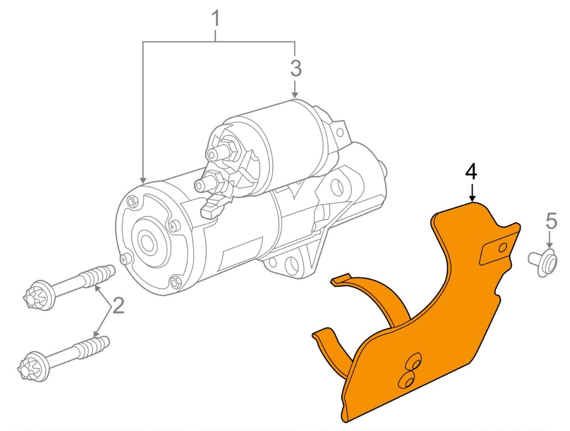 92248690, Heat shield GM part