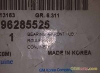 GM genuine OEM part 96285525 Bearing