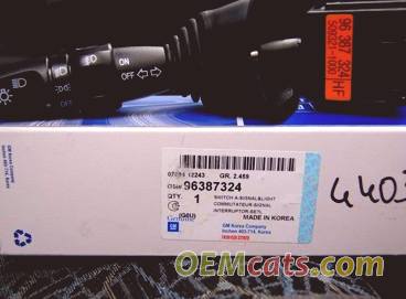 96387324, Switch GM part